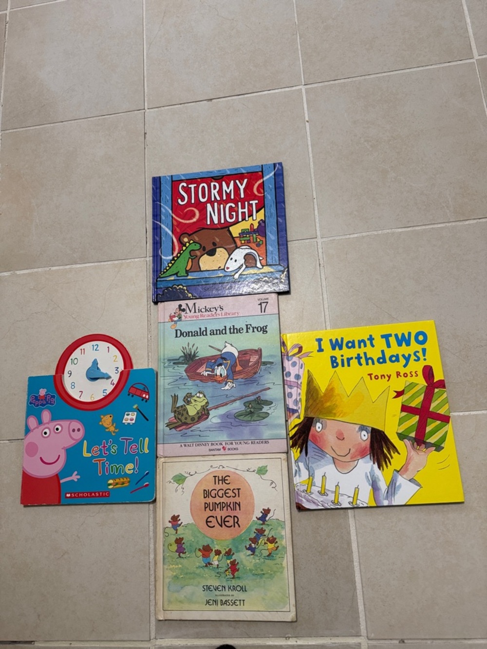 Five Childrens Books.